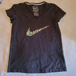 nike shirt.